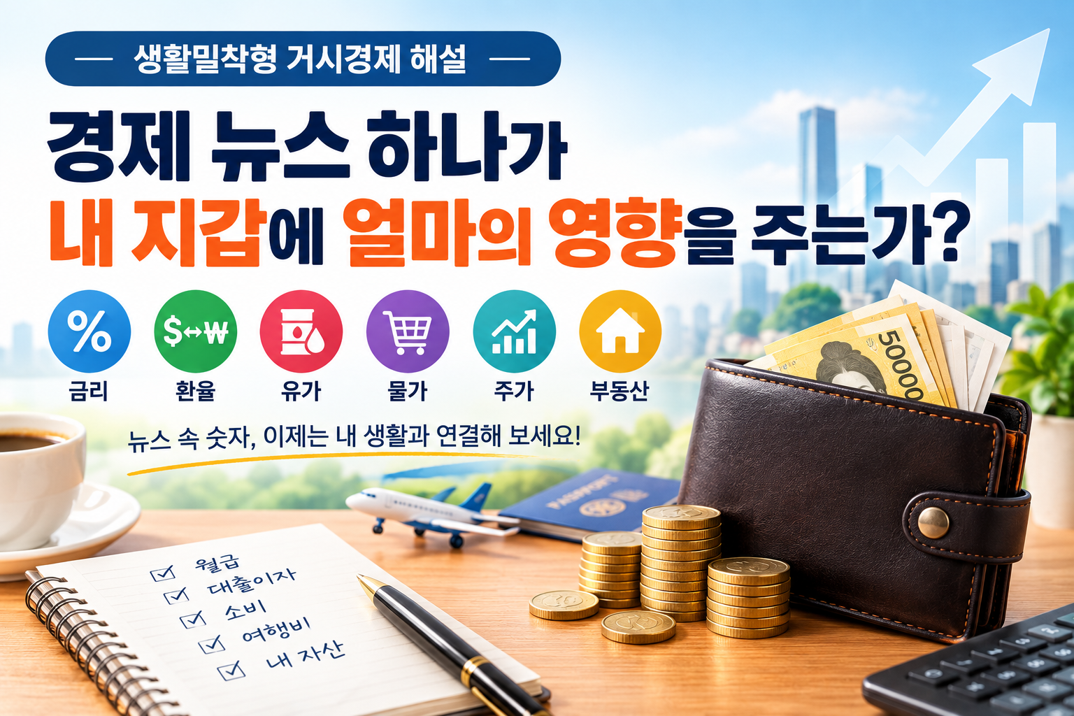경제 뉴스 하나가 내 지갑에 얼마의 영향을 주는가
