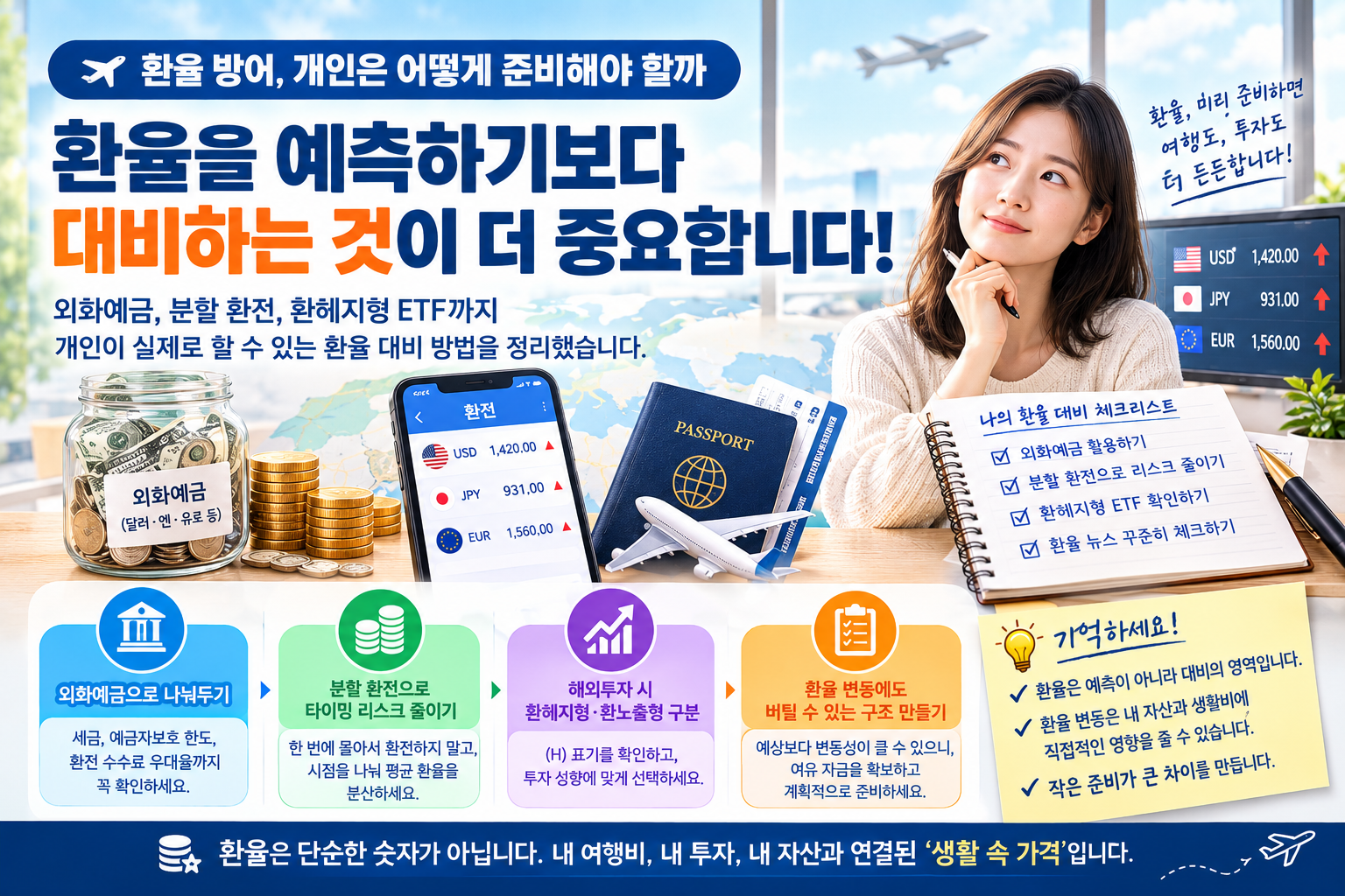 환율 방어, 개인은 어떻게 준비해야 할까